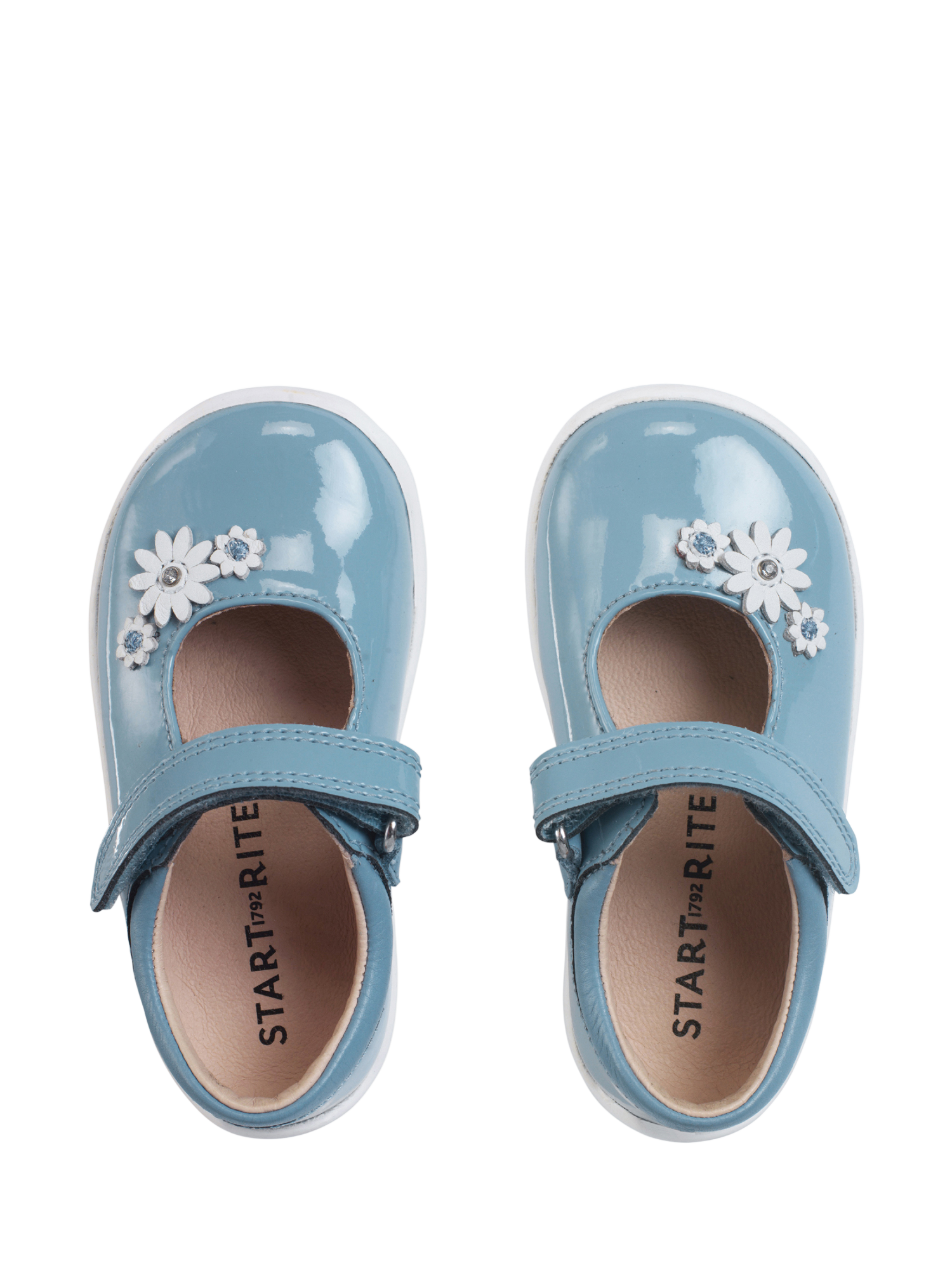 Product image 6 of 6, which shows Start Rite Kids' Fairy Tale Shoes, Cornflour Blue, 5 F Jnr
