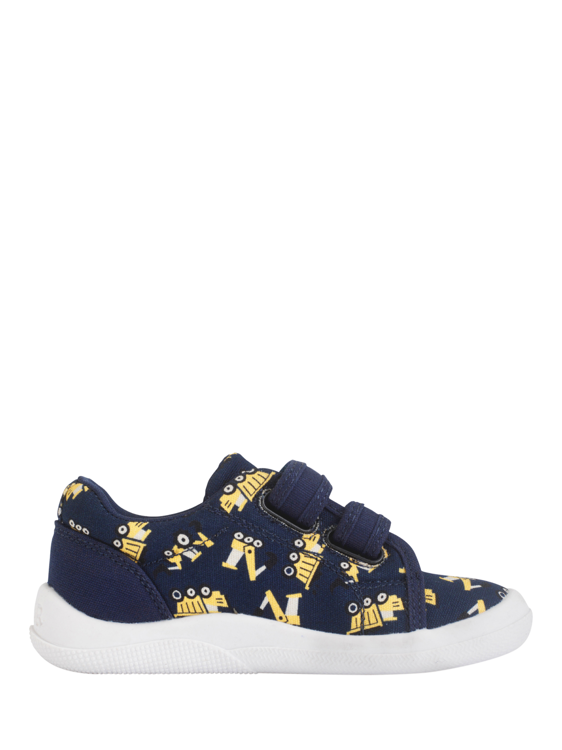Product image 4 of 6, which shows Start-rite Baby Wriggle Double Bar Shoes, Navy Digger, 3 Jnr