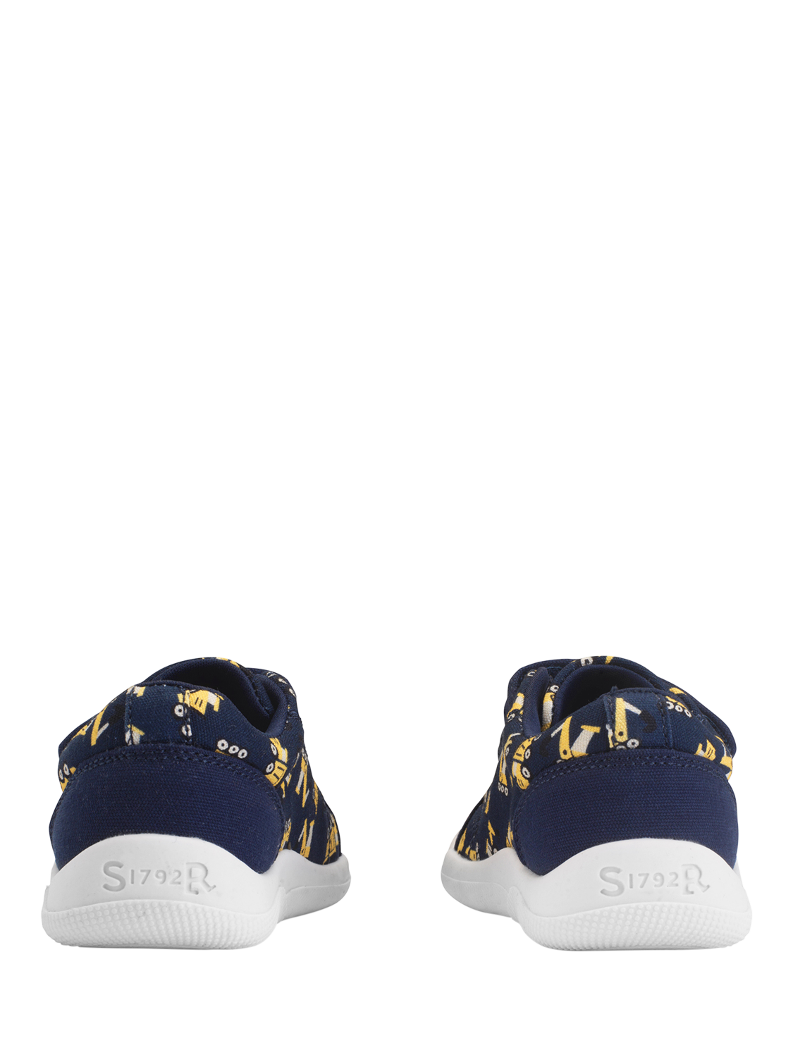 Product image 6 of 6, which shows Start-rite Baby Wriggle Double Bar Shoes, Navy Digger, 3 Jnr