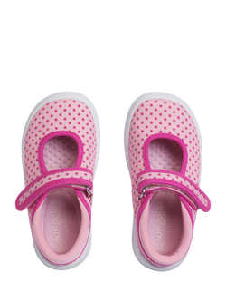 Start-Rite Kids' Wriggle Mary Jane Shoes, Pink Polka Dot - view 2, Pink Polka Dot