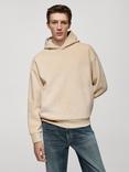 Mango Courdoro Hoodie, Light Beige