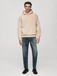 Mango Courdoro Hoodie, Light Beige