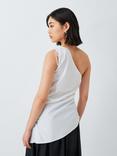 John Lewis ANYDAY Tie Detail Asymmetric Top, White