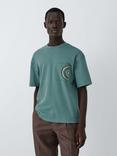 John Lewis Embroidered Pocket Cotton T-Shirt