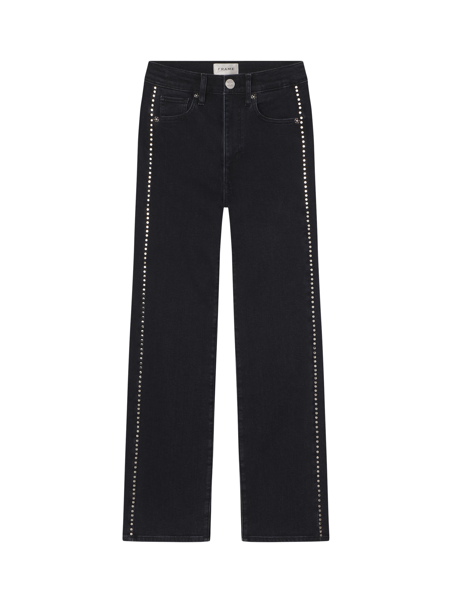 Product image 5 of 5, which shows FRAME Le Sleek Straight Jeans, Astronaut, 24