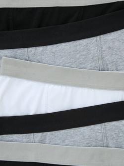 John Lewis Kids' Cotton Blend Trunks, Pack of 5, Multi - view 2, Multi