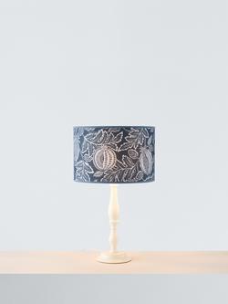 John Lewis x Sanderson Cantaloupe Drum Lampshade, Blue