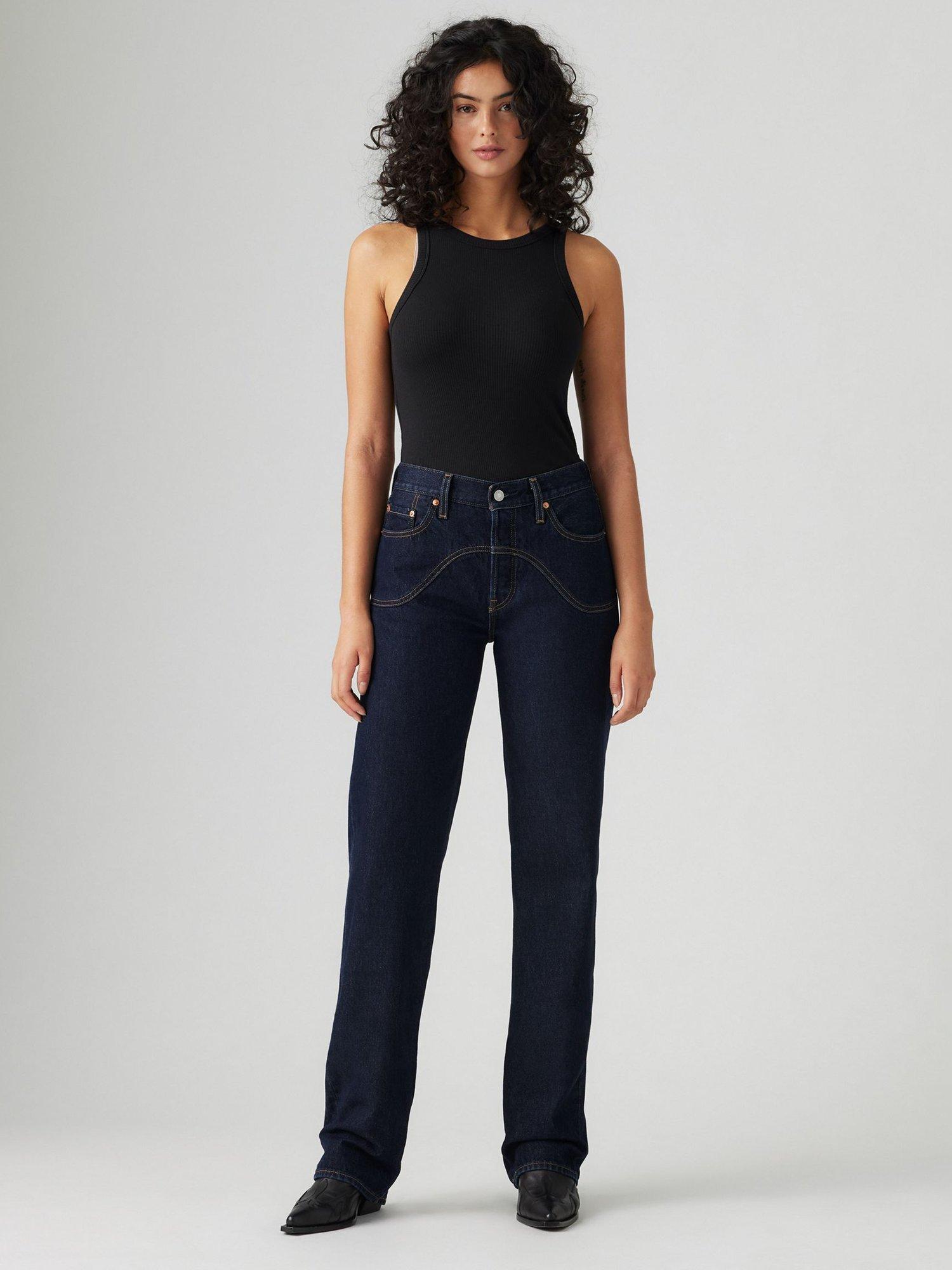 Product image 1 of 4, which shows Levi's 501 90's Western Jeans, Deep Breath, W24/L32