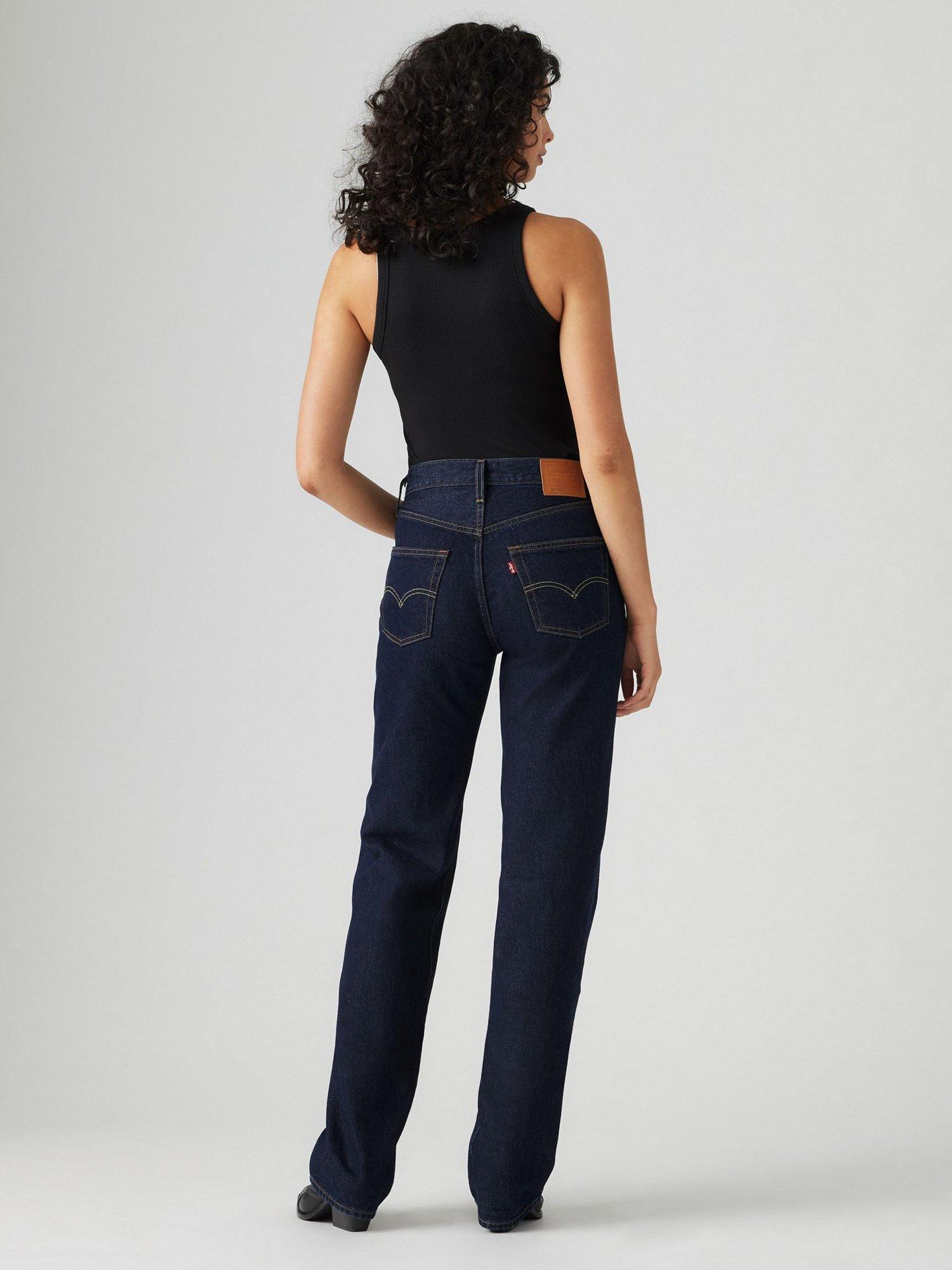 Product image 2 of 4, which shows Levi's 501 90's Western Jeans, Deep Breath, W24/L32