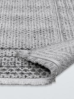 John Lewis Easy Care Border Boucle Rug, Natural - view 2, Natural