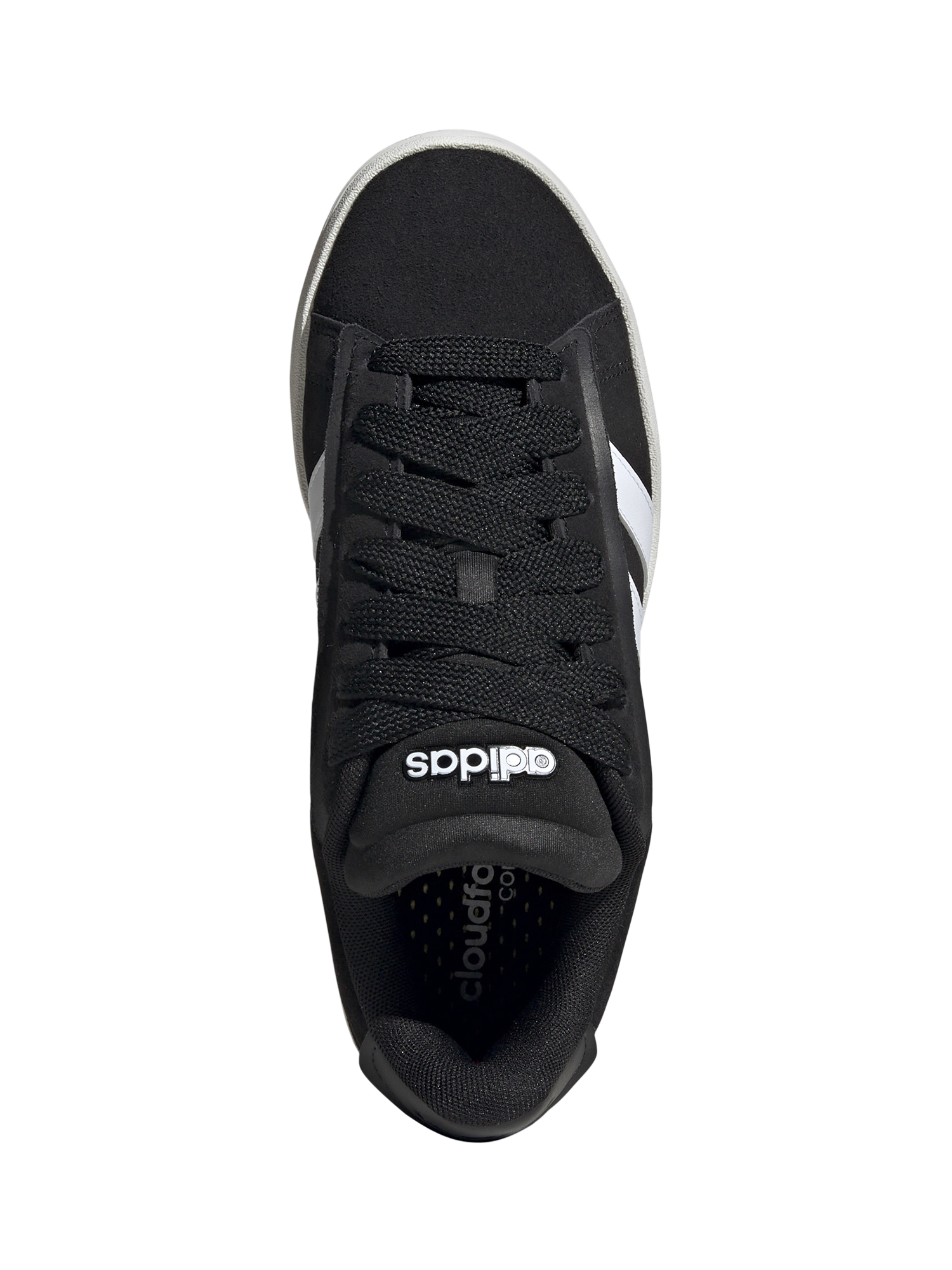 Product image 4 of 4, which shows adidas Grand Court Alpha 00S Trainers, Black/White, 4
