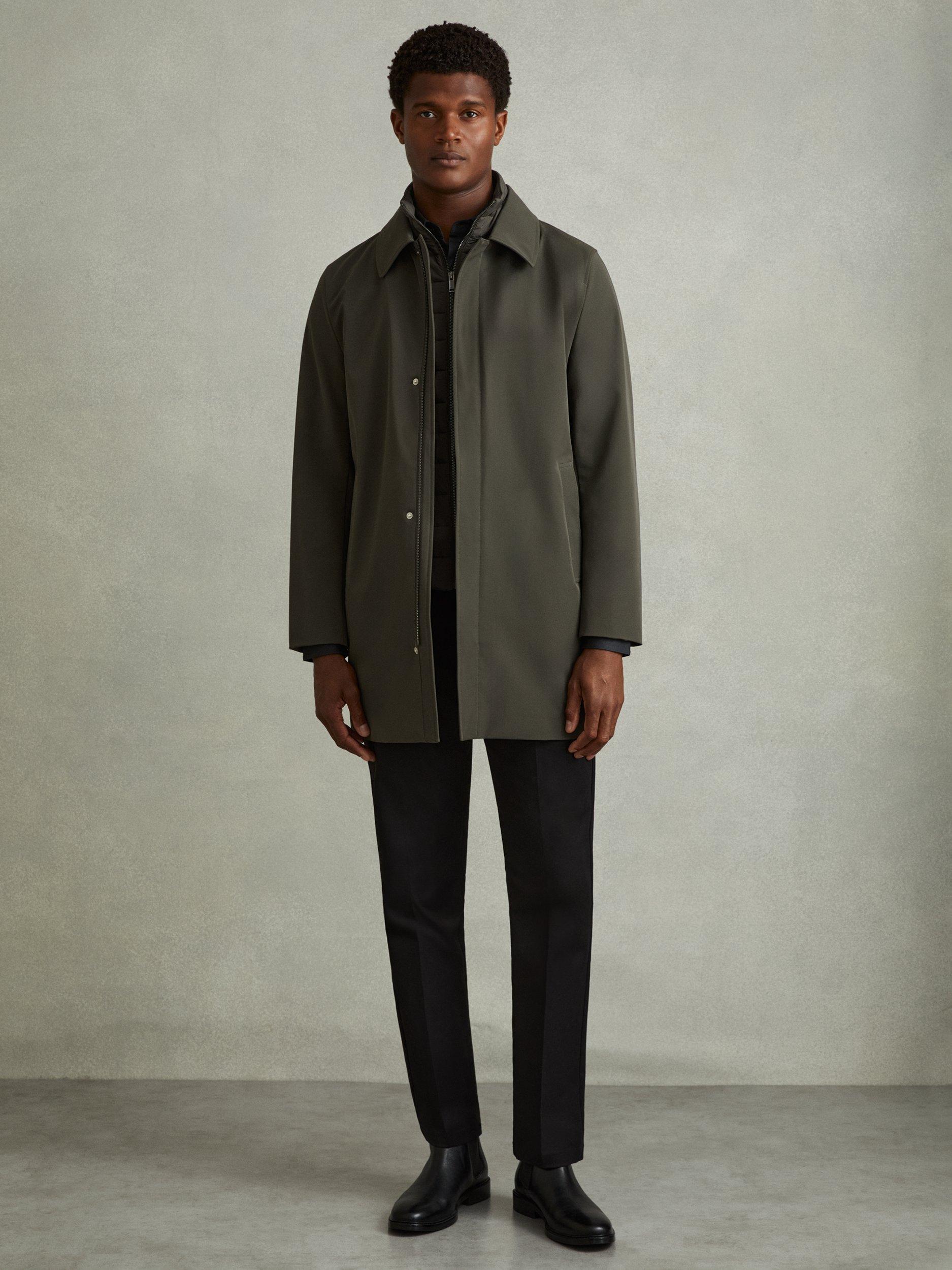 Reiss funnel neck coat hot sale