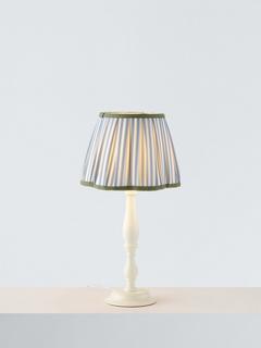 John Lewis x Sanderson Pinetum Stripe Lampshade, Green, Dia.16cm