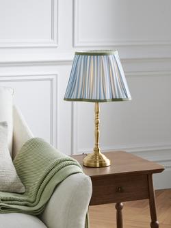 John Lewis x Sanderson Pinetum Stripe Lampshade - view 2, Green