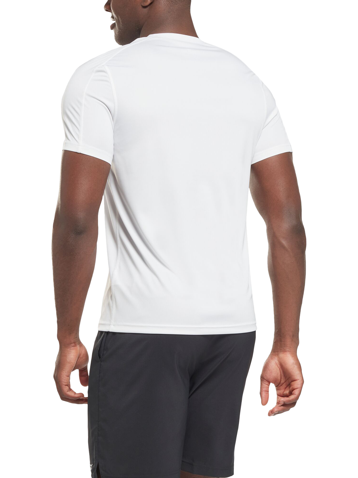 Product image 6 of 6, which shows Reebok Men's Training Tech T-Shirt, White, S