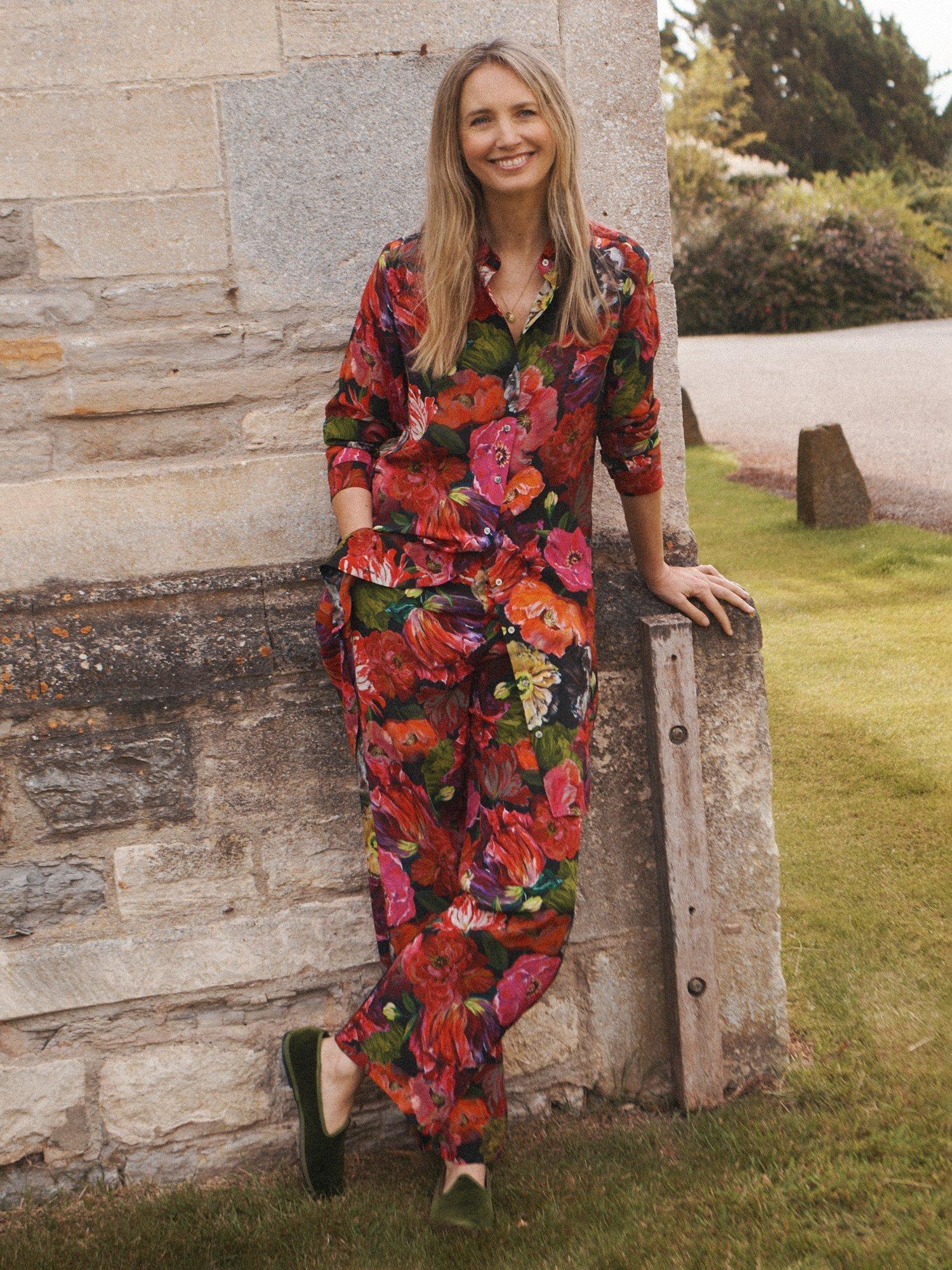 NRBY x BOYD Kristen Floral Pure Silk Tunic, Multi
