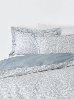 John Lewis x Sanderson Truffle Duvet Cover Set, Blue