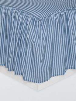 John Lewis x Sanderson Pinetum Stripe Valance, Blue