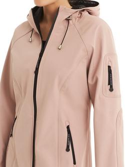 Ilse Jacobsen Hornbæk Rain 37 Waterproof Coat, Pink - view 2, Pink