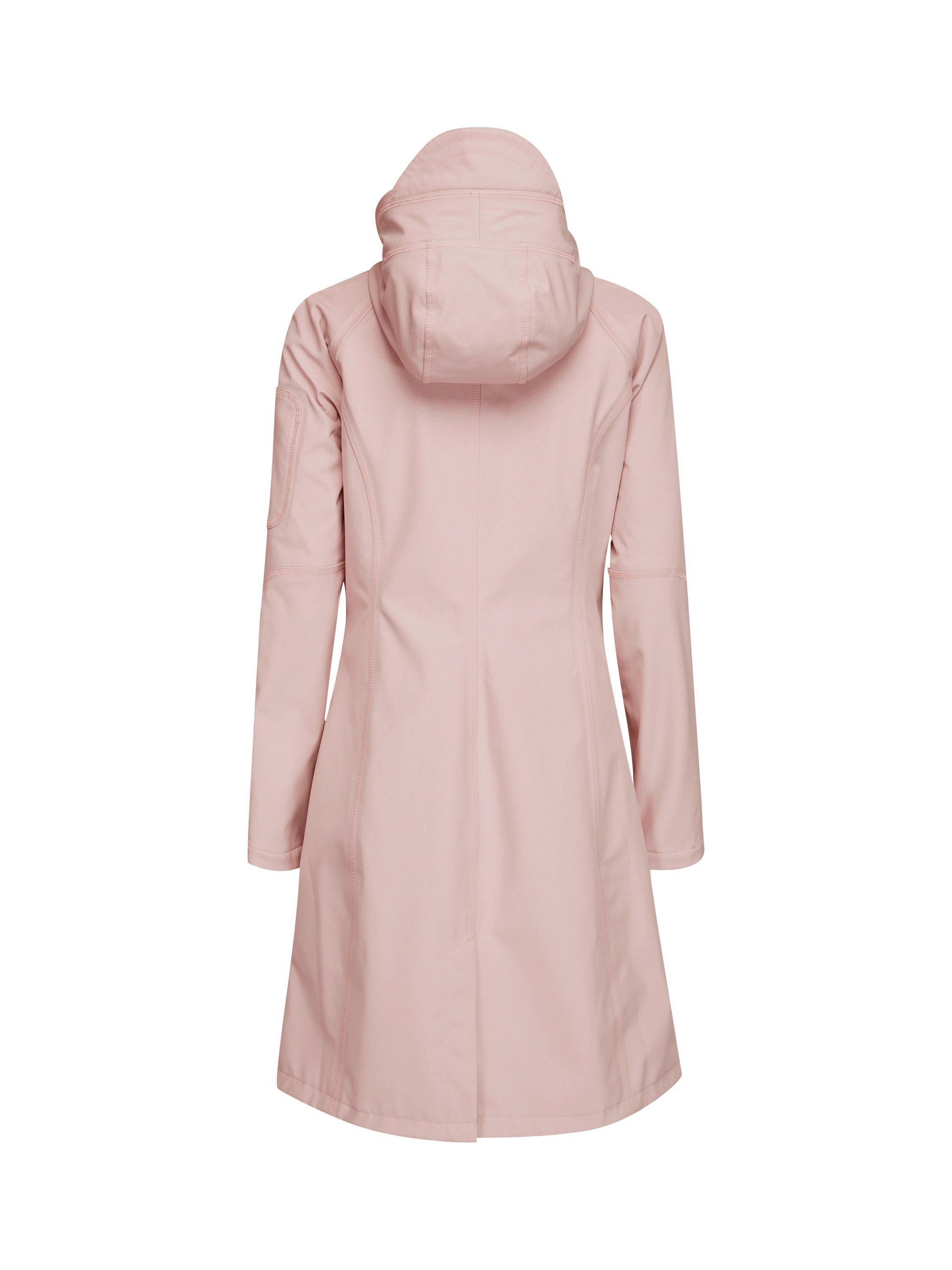 Product image 3 of 3, which shows Ilse Jacobsen Hornbæk Rain 37 Waterproof Coat, Pink, 10