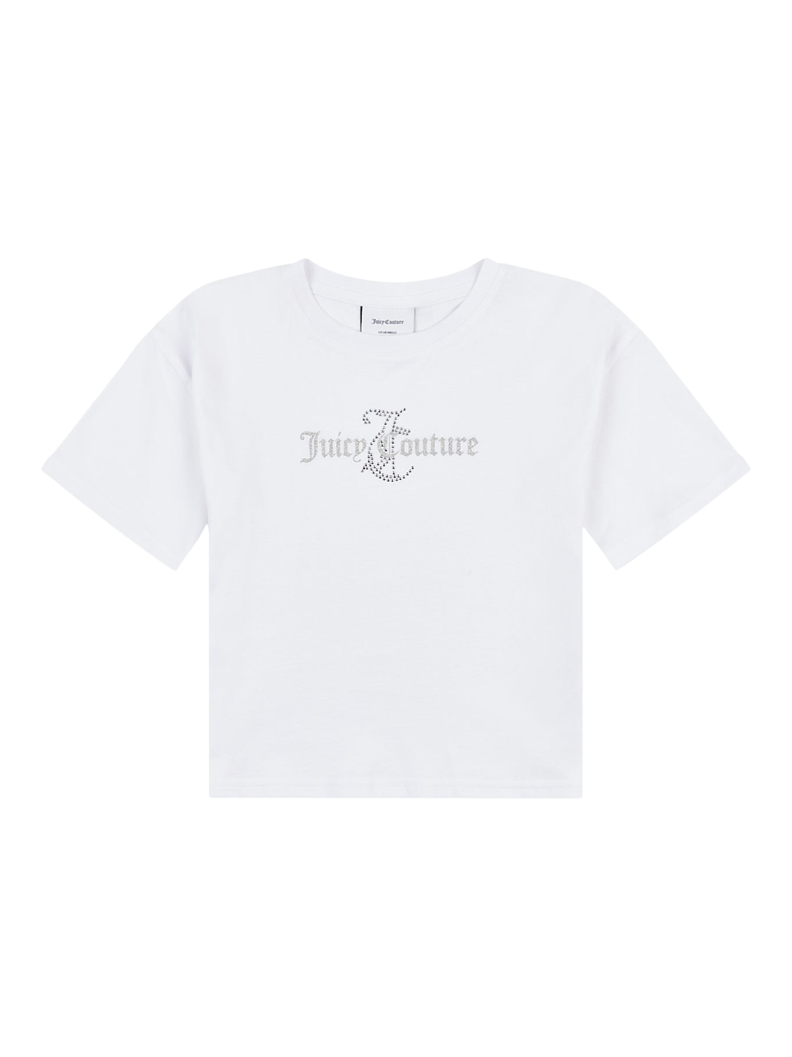 Product image 5 of 7, which shows Juicy Couture Kids' Boxy T-Shirt, Bright White, 7-8 years