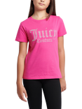 Juicy Couture Kids' Diamante Branded T-Shirt