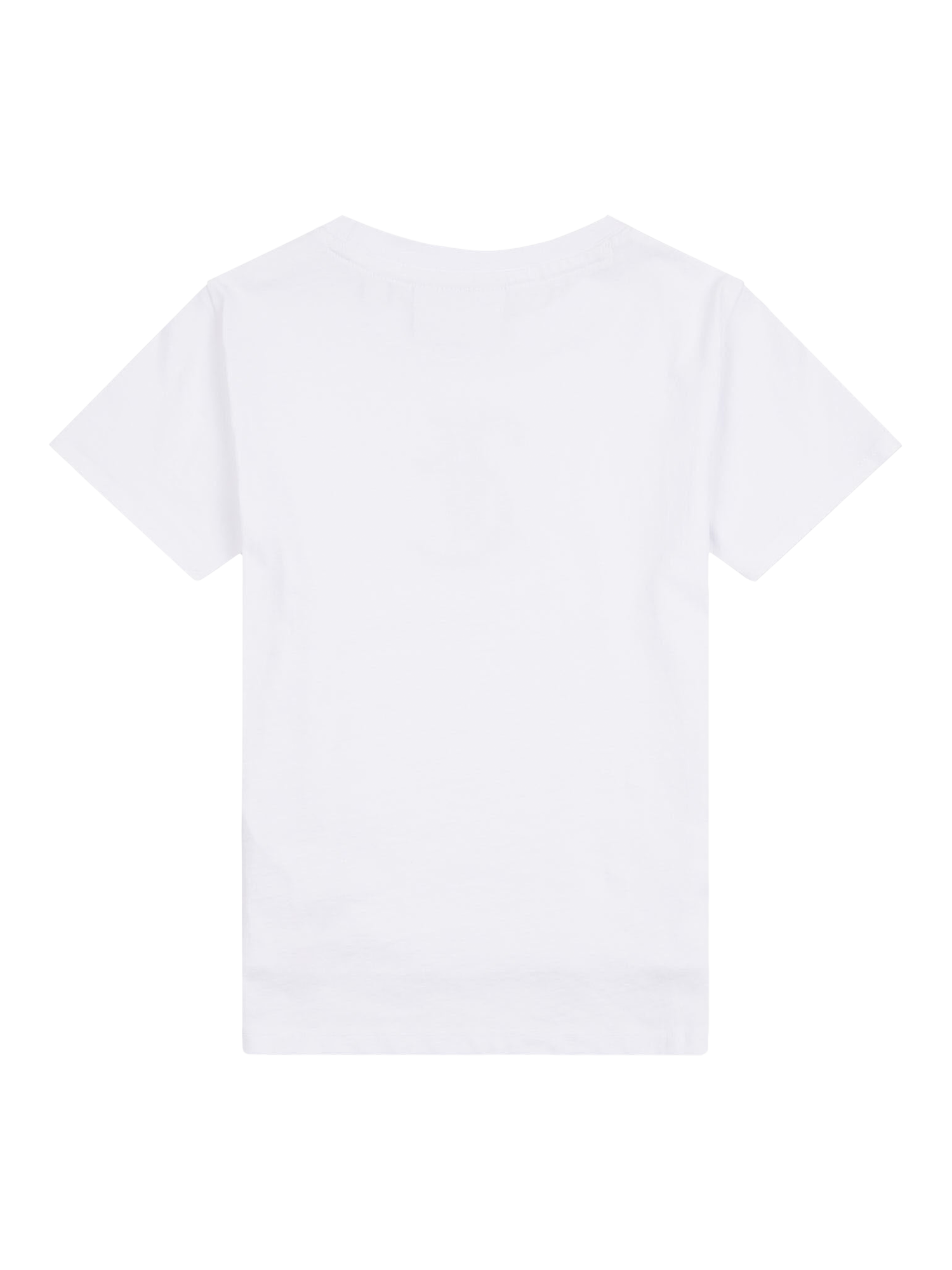 Product image 7 of 8, which shows Juicy Couture Kids' Tonal Diamante Fitted T-Shirt, Bright White, 7-8 years