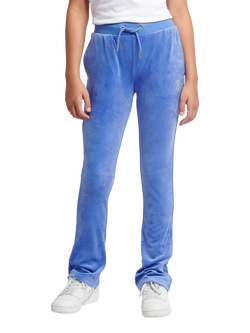 Juicy Couture Kids' Diamante Bootcut Jogging Bottoms, Amparo Blue