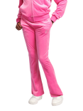 Juicy Couture Kids' Diamante Bootcut Jogging Bottoms, Fuchsia