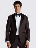 Moss Slim Fit Tuxedo Suit Jacket, Red