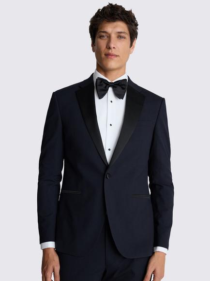 Moss Slim Fit Tuxedo Jacket, Midnight, Midnight