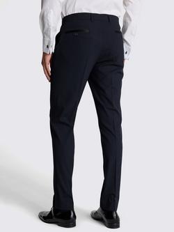 Moss Slim Fit Dress Trousers - view 2, Midnight