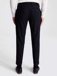 Moss Wool Flannel Trousers, Navy