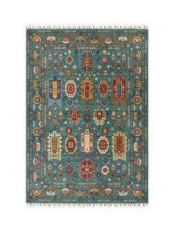 Gooch Luxury Malaki Wool Rich Rug, Green