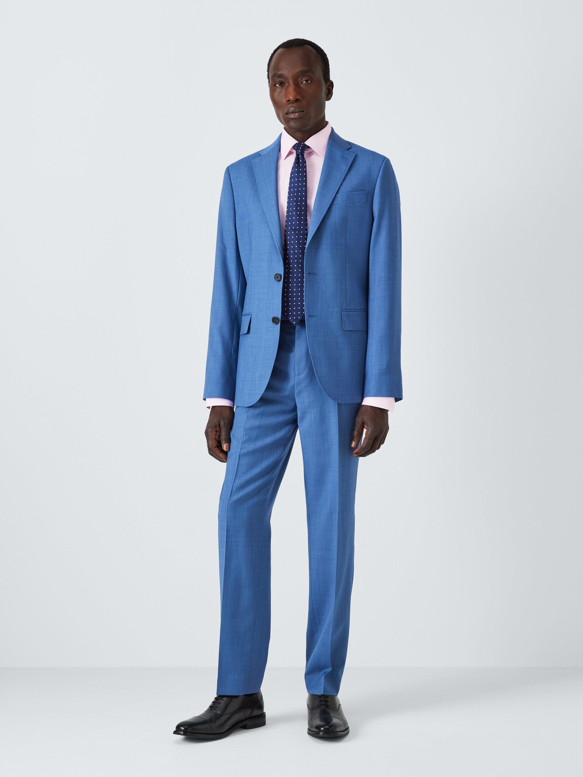 Product image 3 of 8, which shows John Lewis Cotton Twill Non-Iron Slim Fit Shirt, Pink, 15/R
