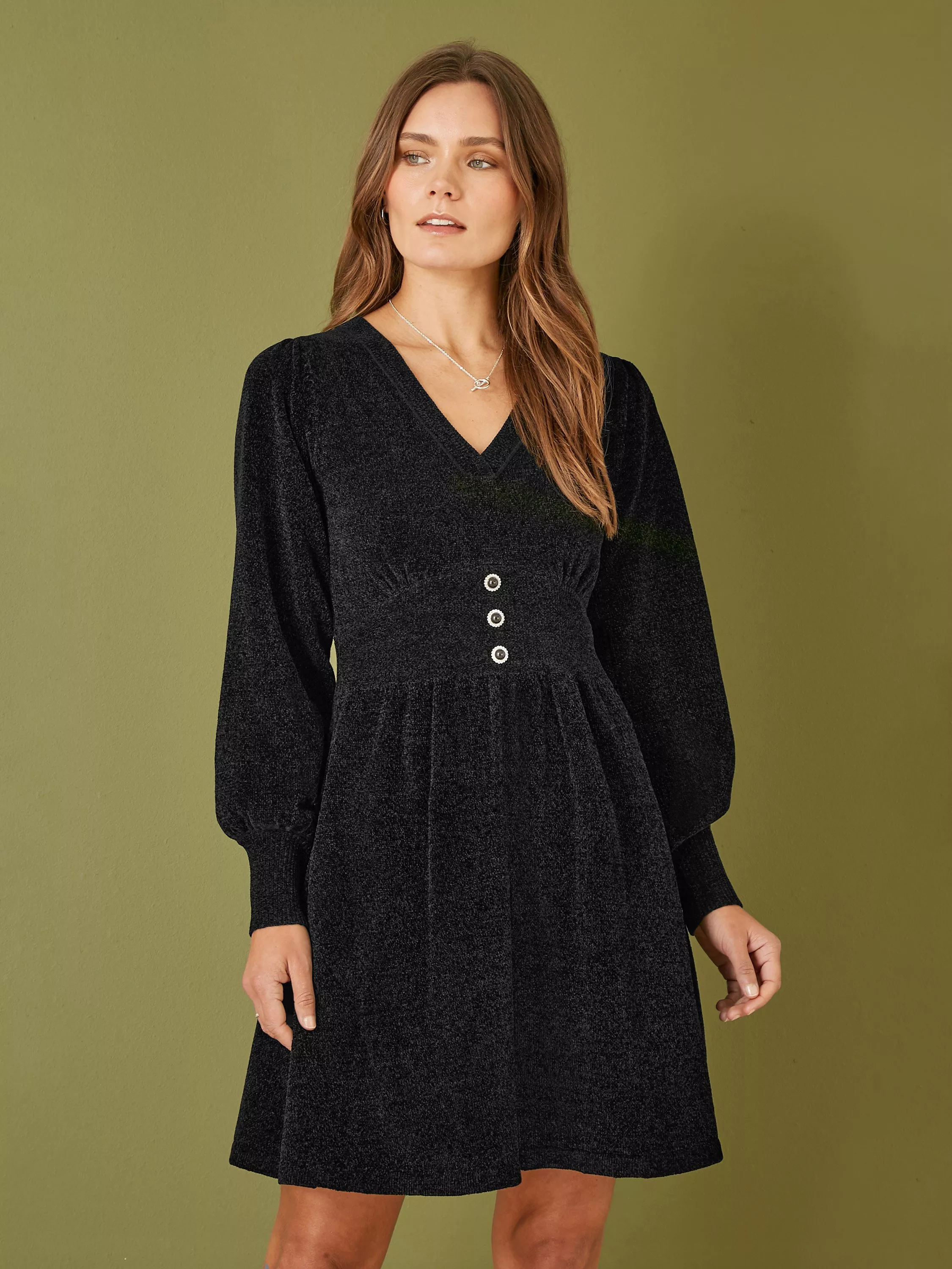 Black Skater Dresses John Lewis Partners