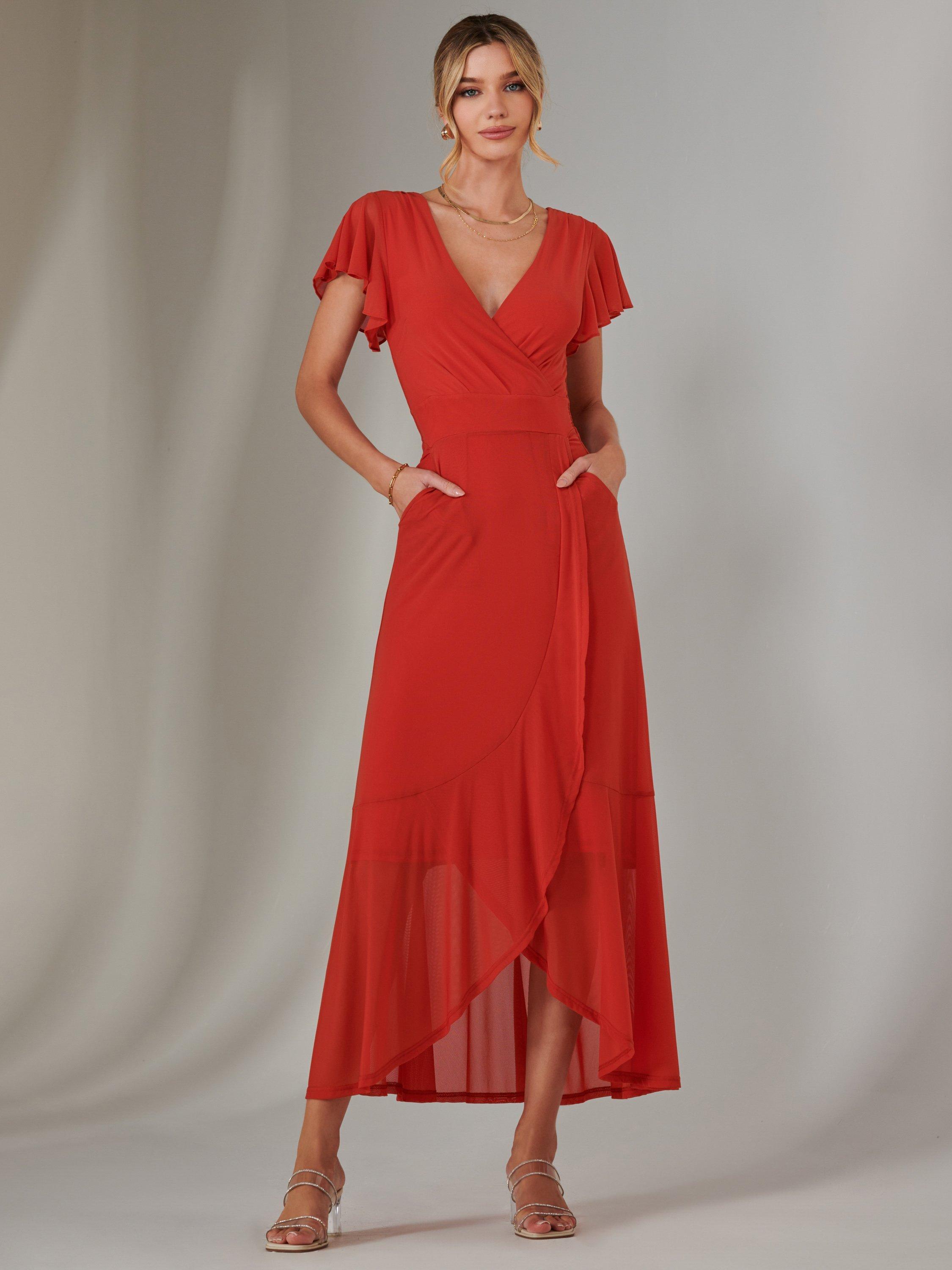 John lewis red dress on sale