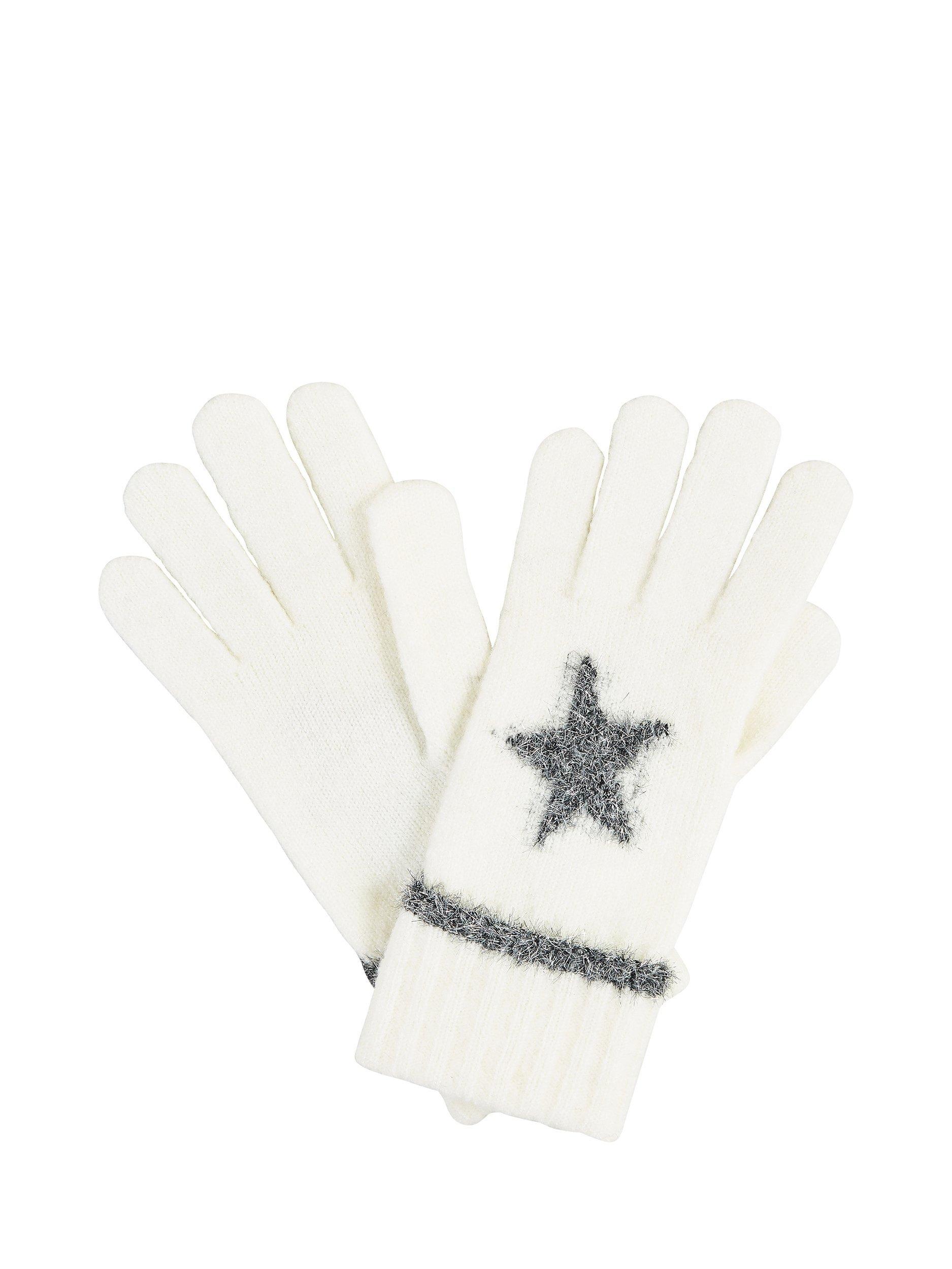 Product image 3 of 3, which shows Yumi Star Gloves, Cream