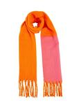 Yumi Colour Block Scarf, Pink
