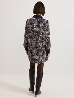 Phase Eight Kristel Tunic Shirt Mini Dress, Multi - view 2, Multi