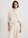 Phase Eight Jean Chunky Jumper, Ivory