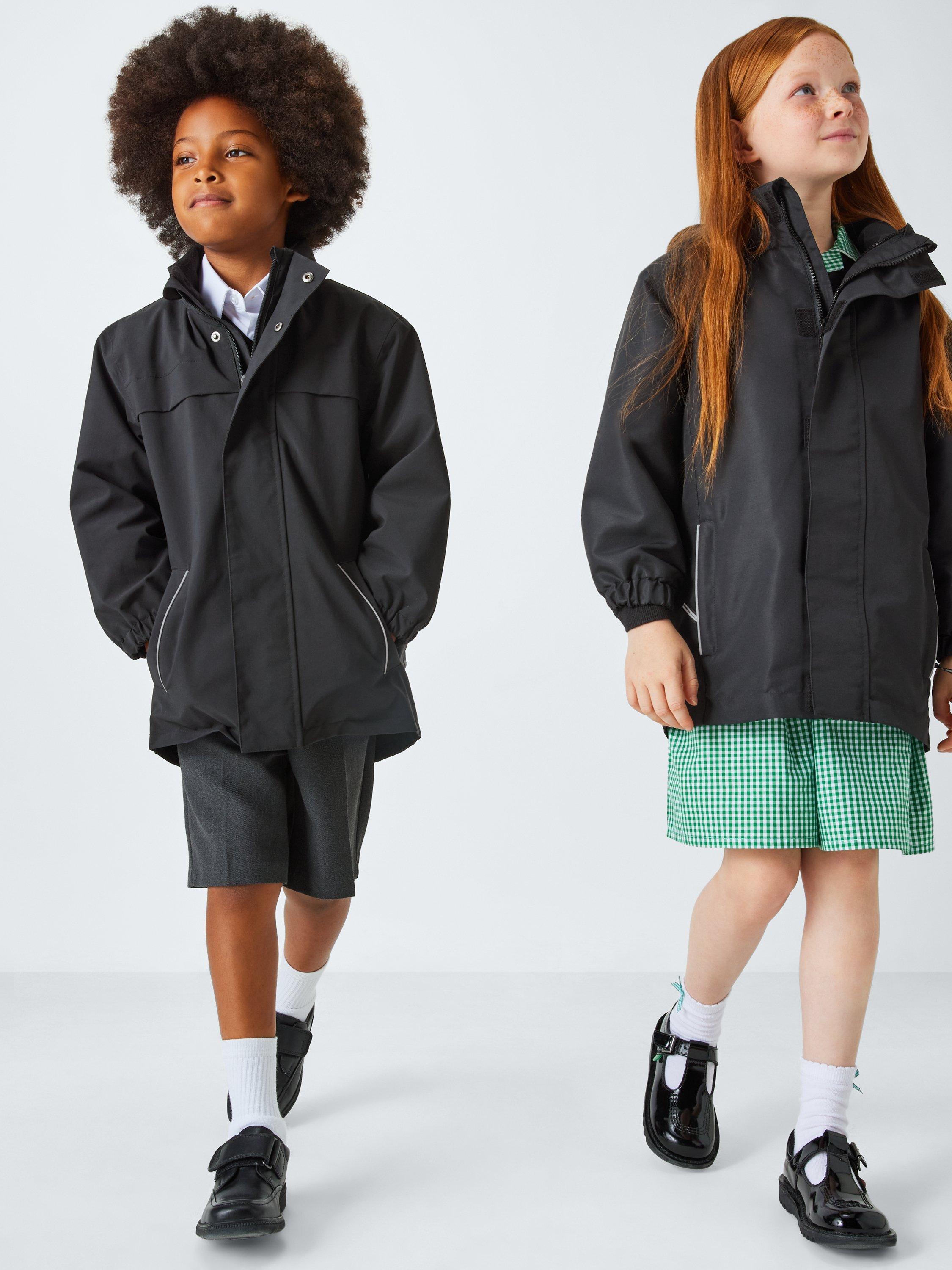 Product image 1 of 9, which shows John Lewis Kids' 3 In 1 Coat, Black, 3 years