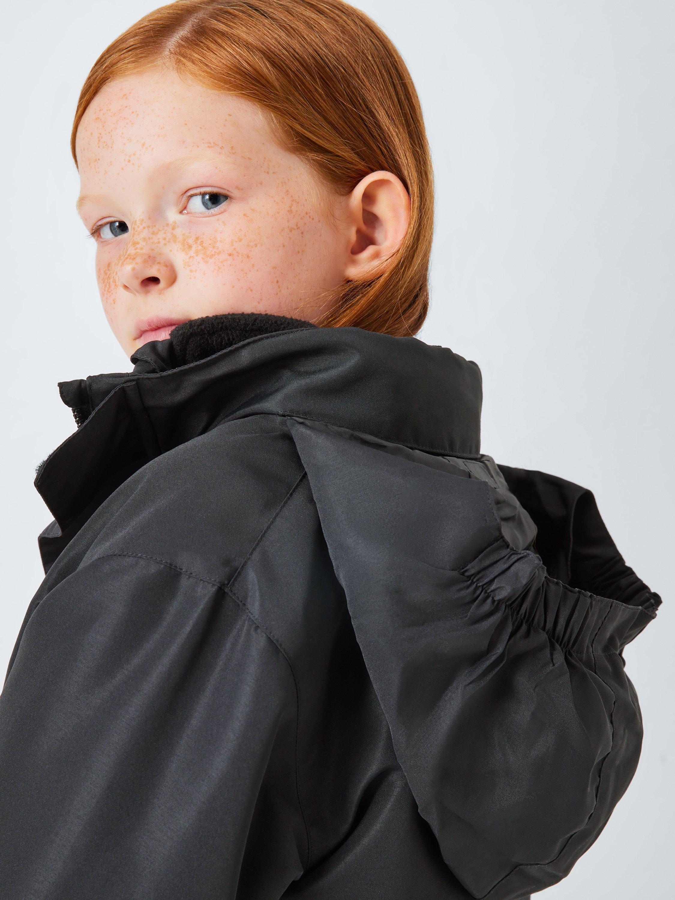 Product image 9 of 9, which shows John Lewis Kids' 3 In 1 Coat, Black, 3 years