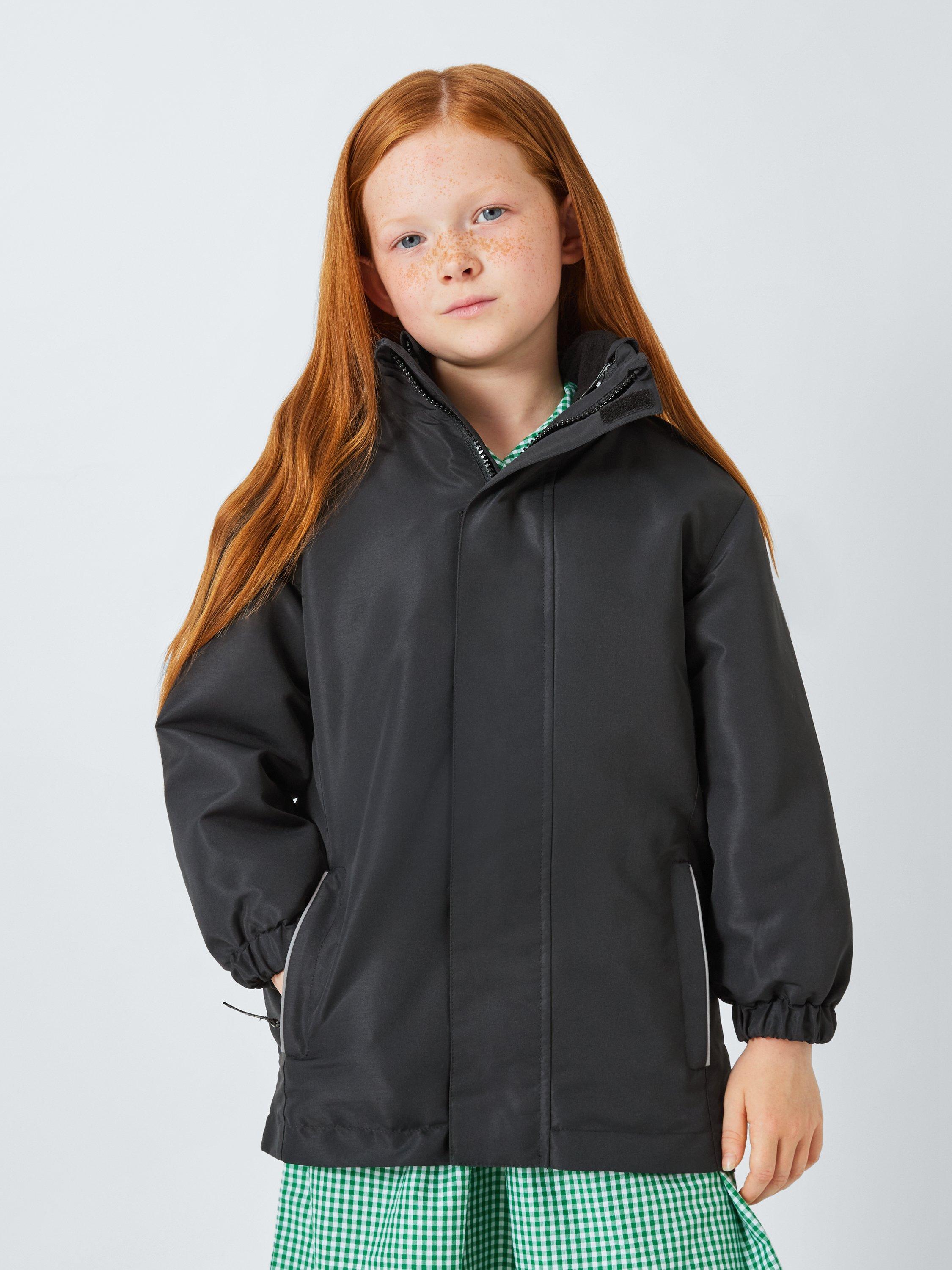 Product image 2 of 9, which shows John Lewis Kids' 3 In 1 Coat, Black, 3 years