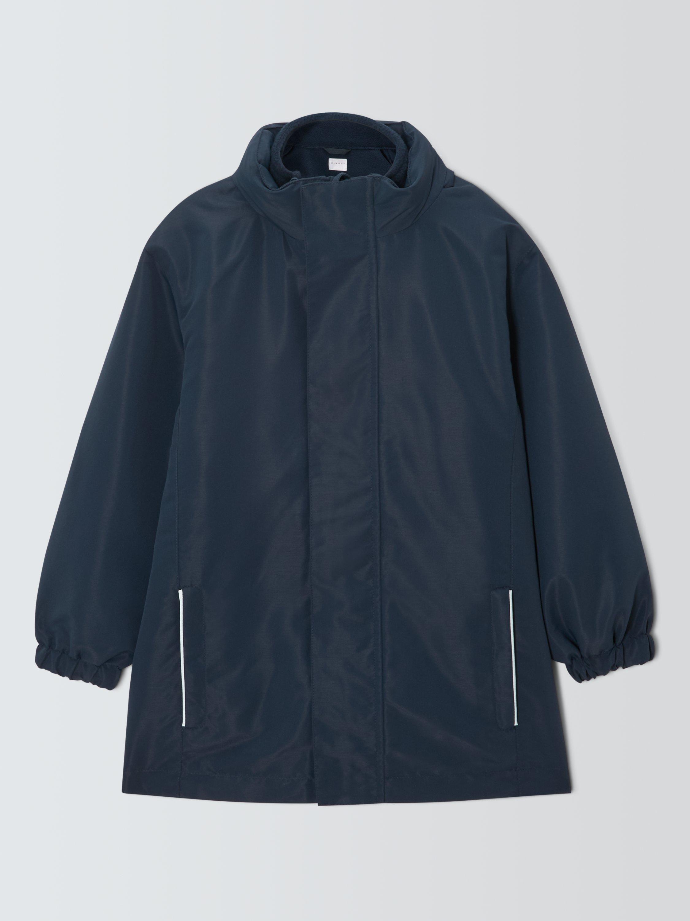 Product image 4 of 9, which shows John Lewis Kids' 3 In 1 Coat, Navy, 3 years