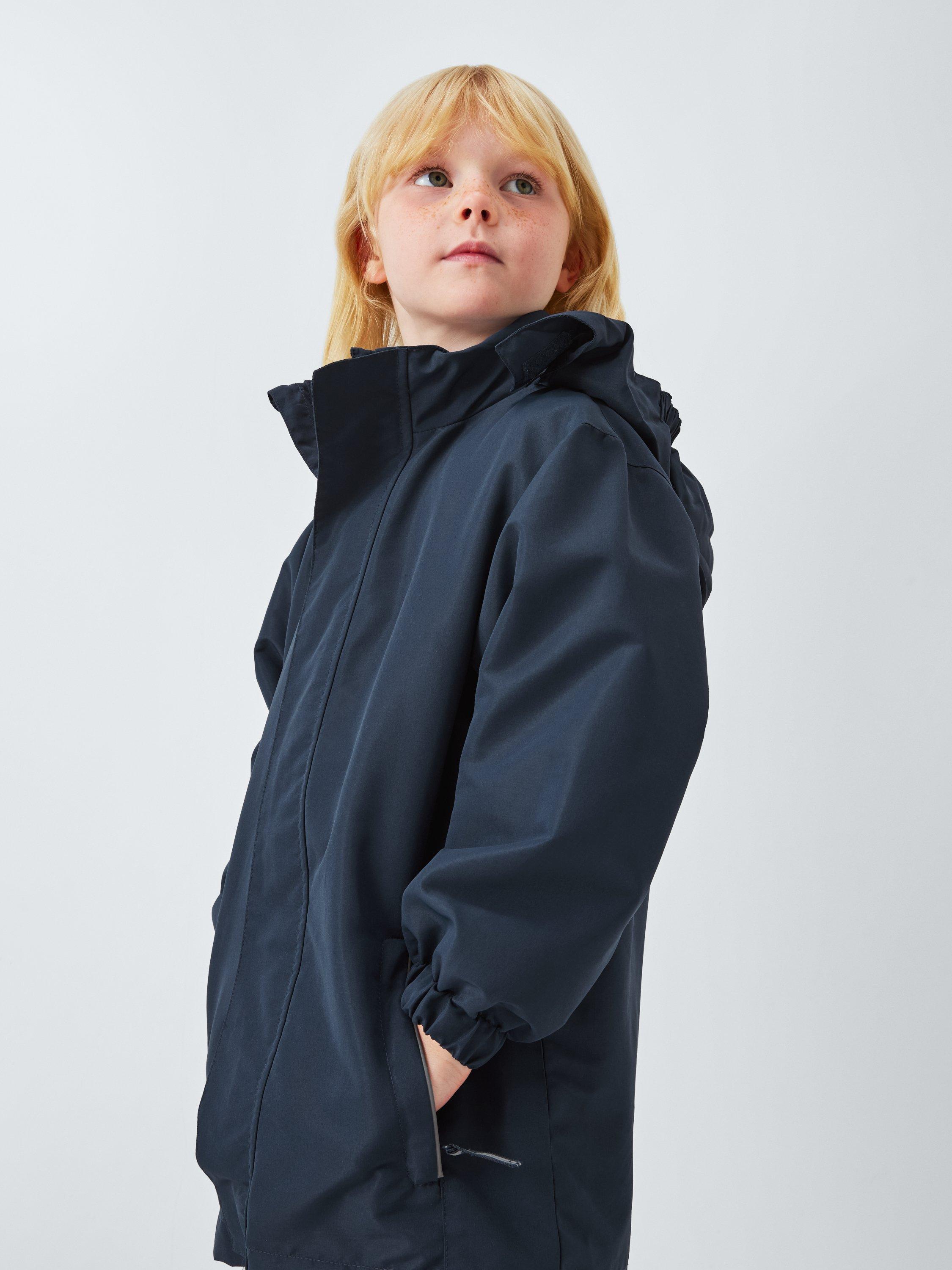 Product image 8 of 9, which shows John Lewis Kids' 3 In 1 Coat, Navy, 3 years