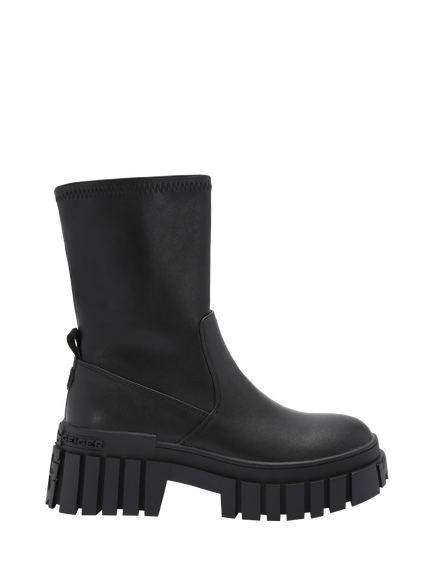 KG Kurt Geiger Tegan 2 Sock Chunky Ankle Boots, Black