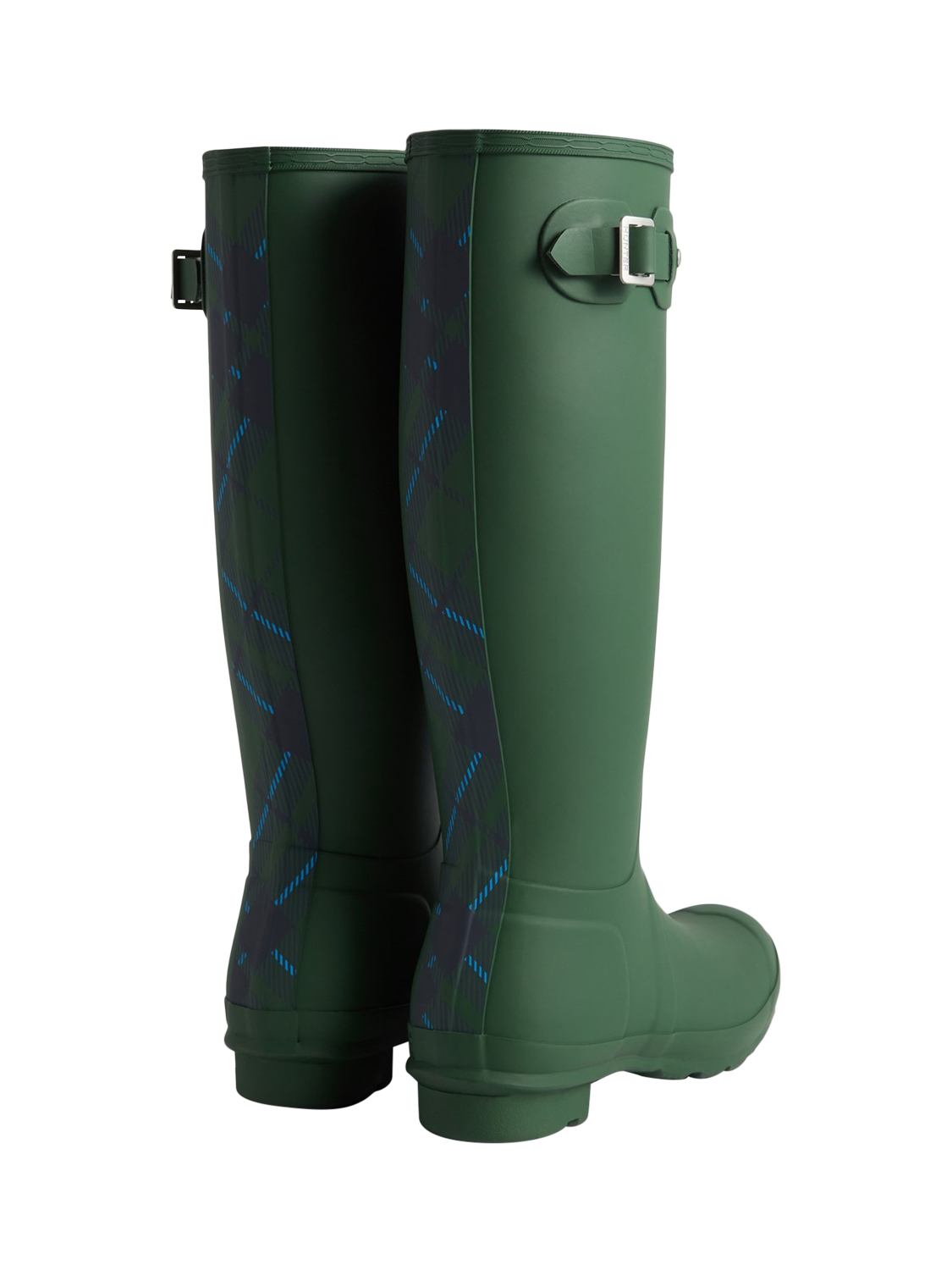 Tall green hunter rain boots online