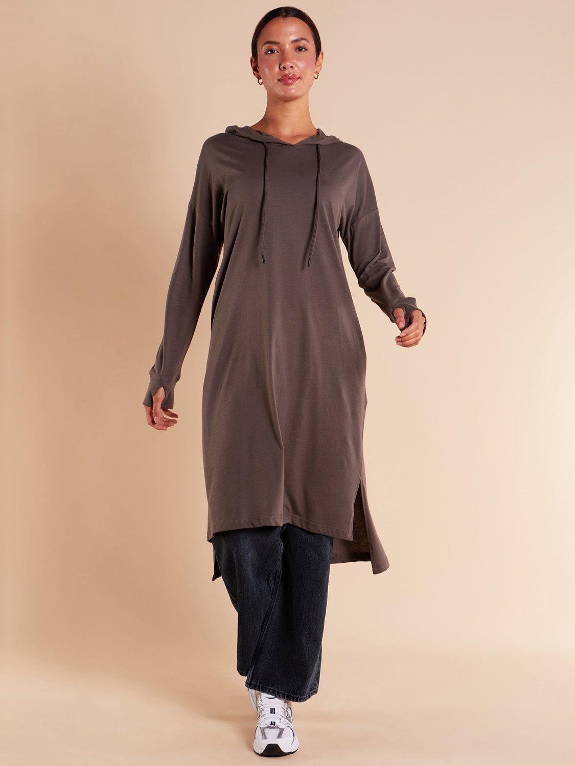 Aab Relaxed Fit Hoodie, Grey