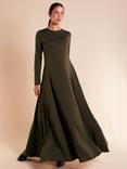Aab Seam Maxi Dress, Green